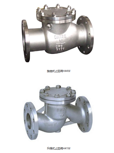 止回阀h44w和h41w区别是什么?
